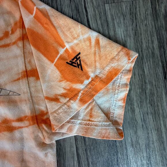 Hypland x Bleach Ichigo Kurosaki Tie Dye Shirt Orange Anime Tee Size Small S - Picture 5 of 8